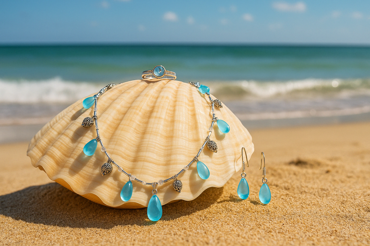 Artisan Silver Necklace - Handmade Jewelry by Tonteldoos